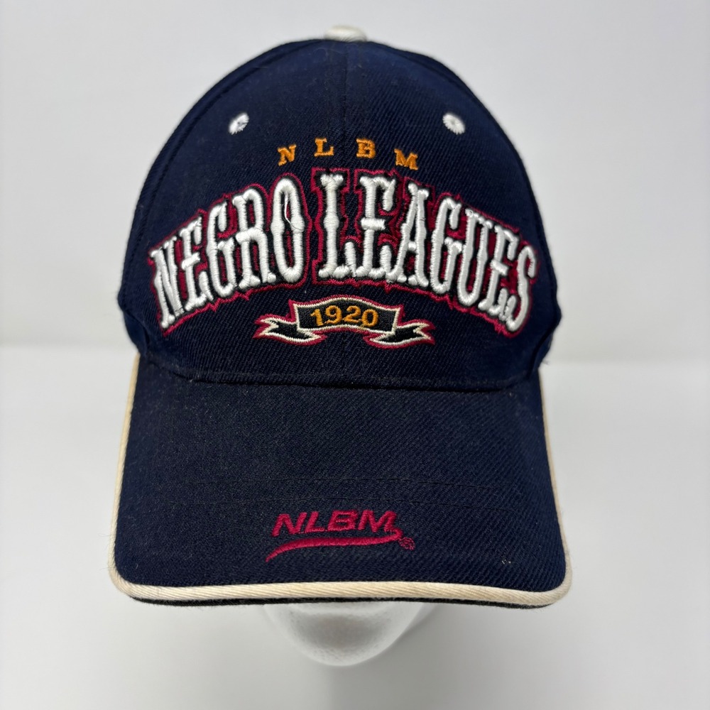 NLBM Negro Leagues Baseball Museum Discover‎ Greatness Navy Blue Adjustable Hat